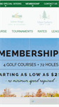 Mobile Screenshot of golfdeercreek.com